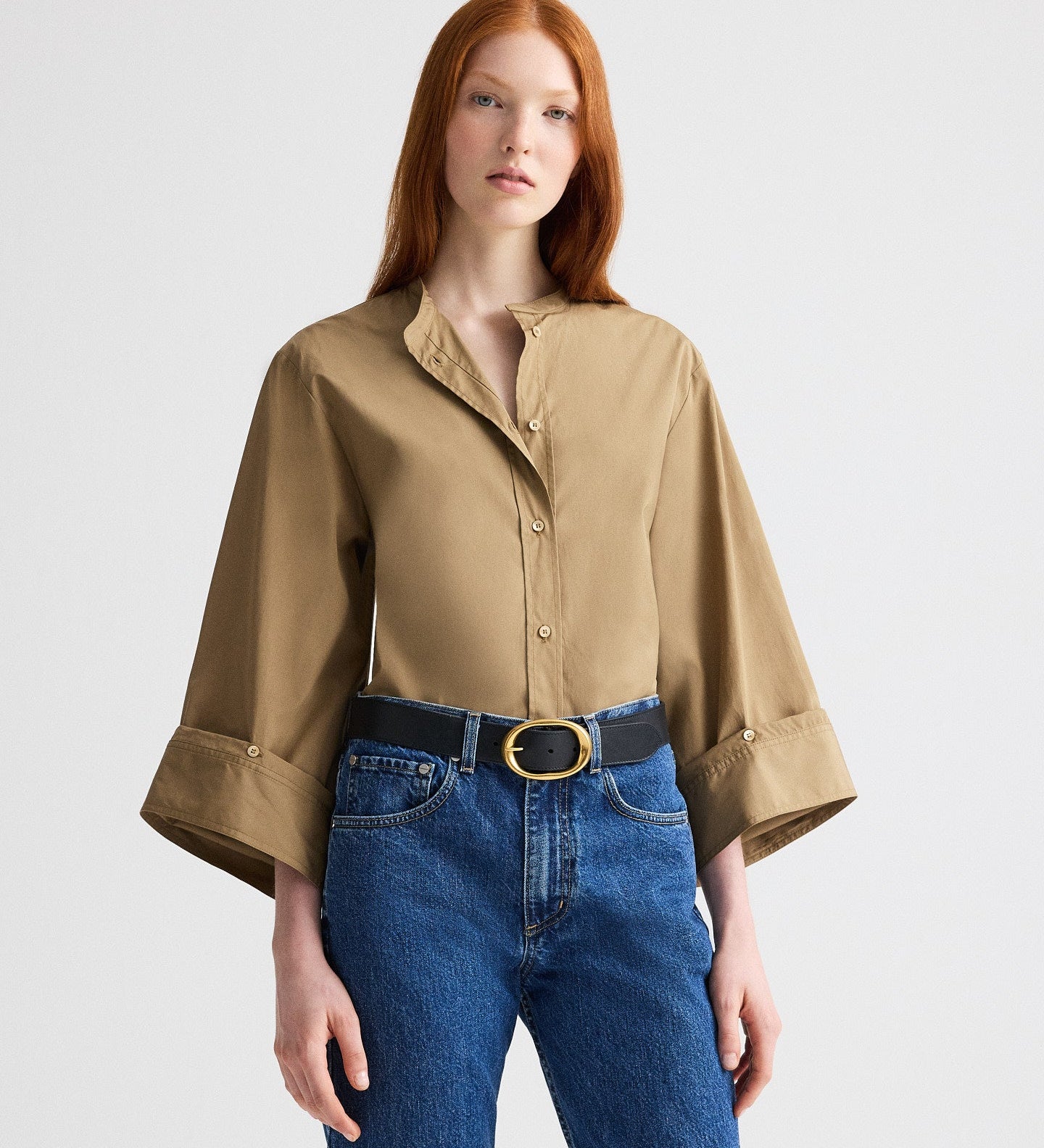 TWP - The Beau Shirt in Cotton Shirting
