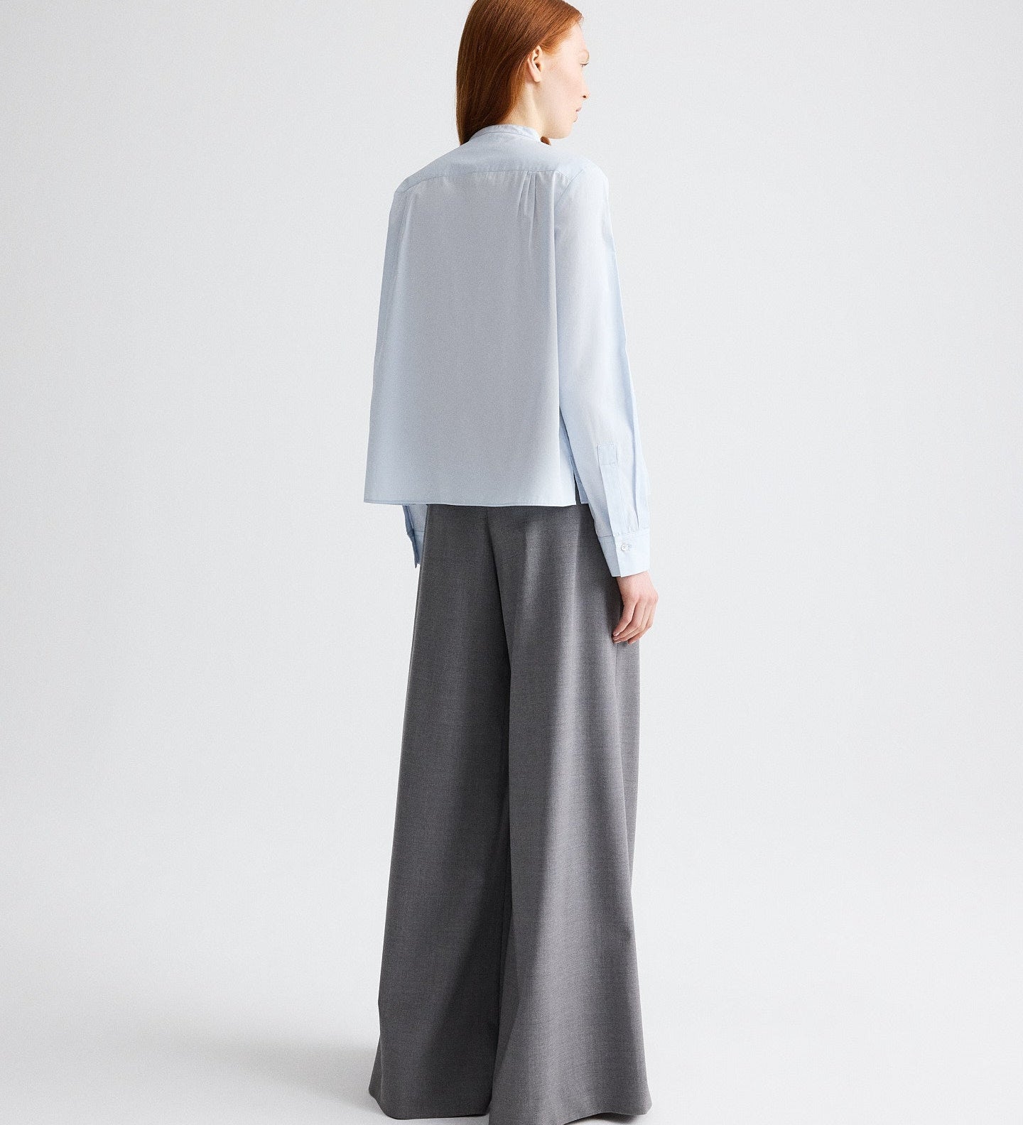 TWP - Close Call Top in Cotton Shirting