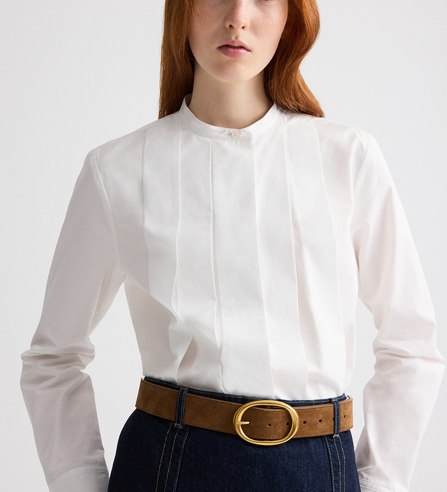 TWP - Wide Belt in Suede