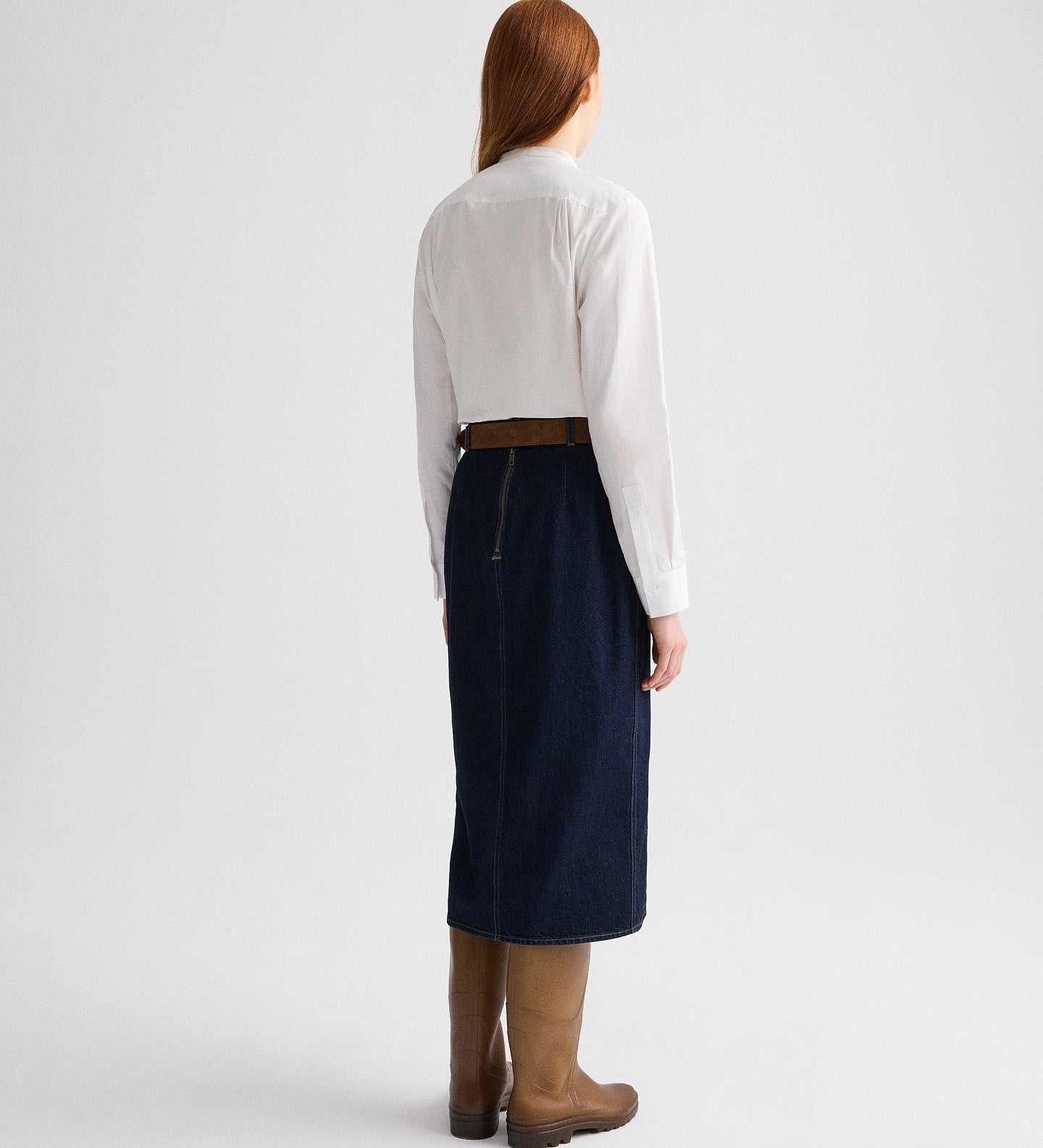 TWP - Close Call Top in Cotton Shirting
