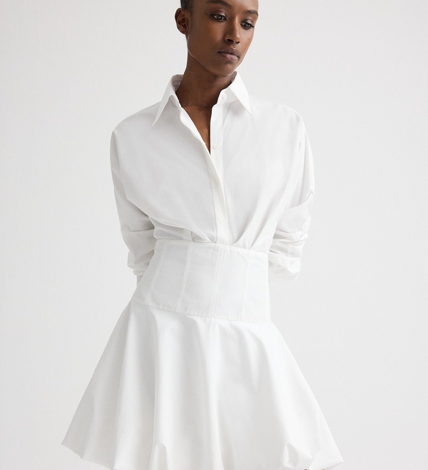 TWP - Mila Dress in Cotton Shirting