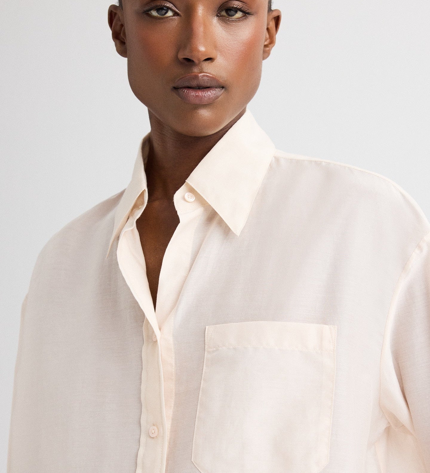 TWP - Big Joe Shirt in Cotton Silk Organza