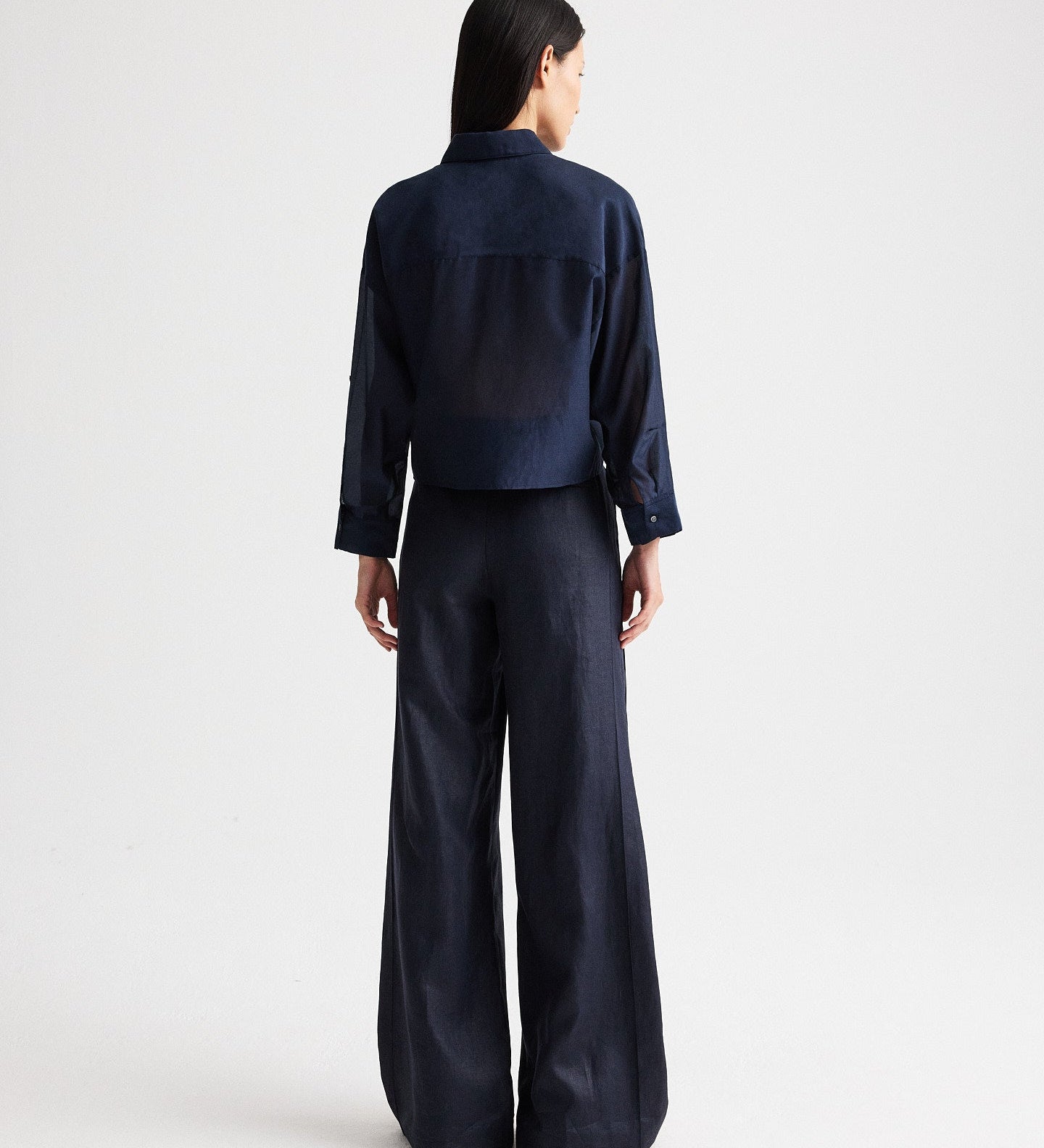 TWP - Next Ex Shirt with Ruffle in Cotton Silk Organza