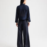 TWP - Next Ex Shirt with Ruffle in Cotton Silk Organza