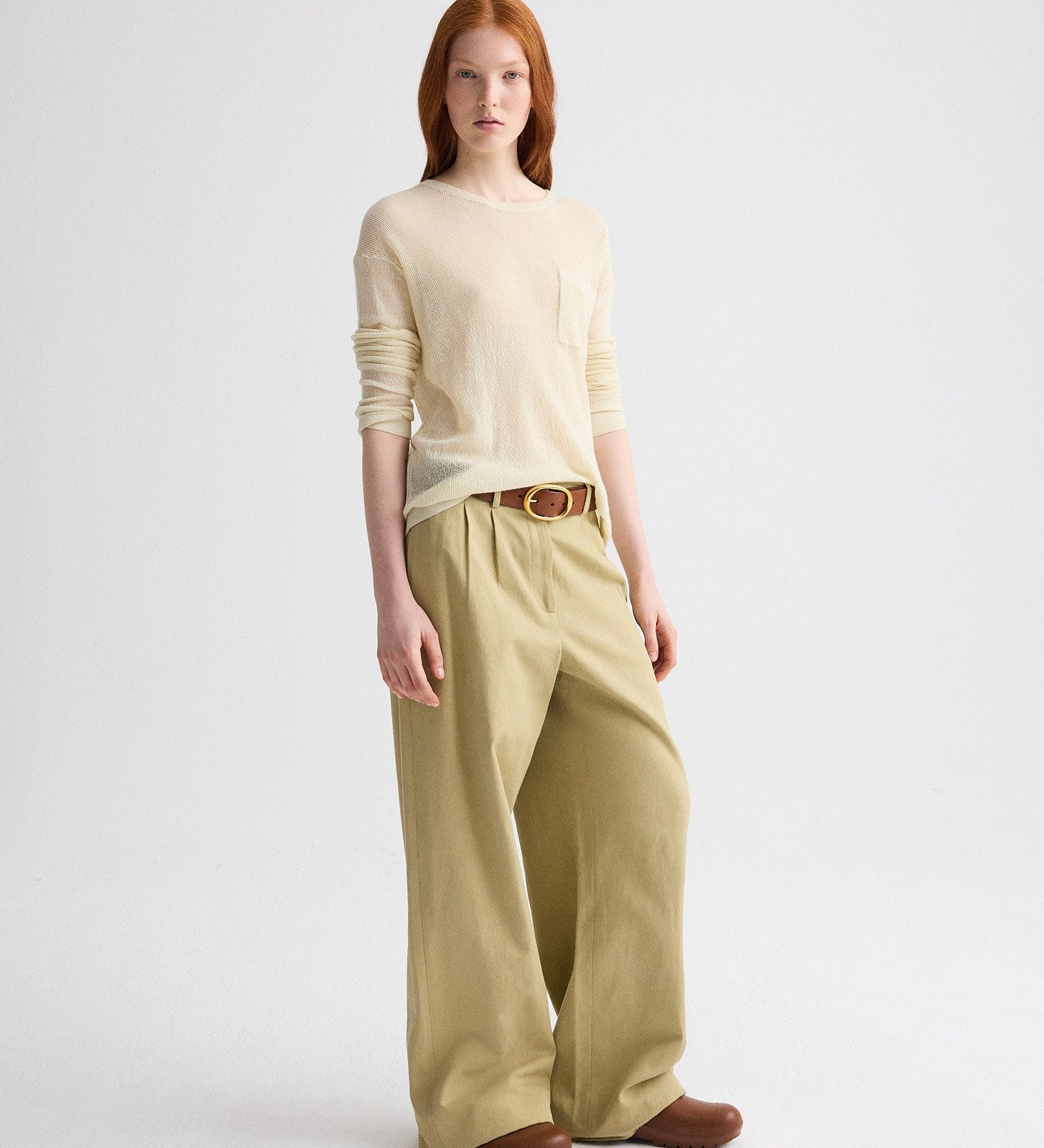TWP - Delilah Pant in Cotton Linen Twill