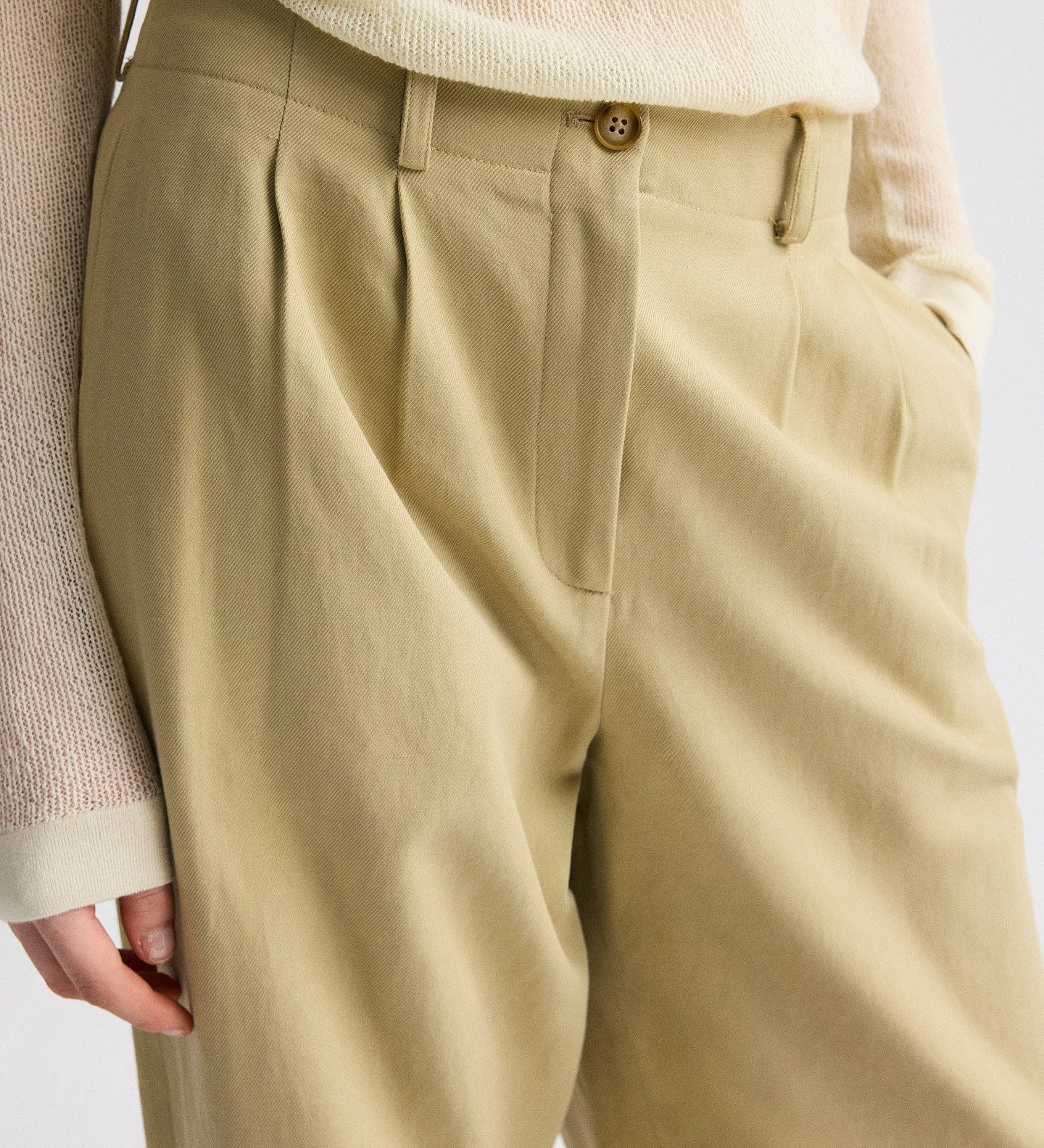 TWP - Delilah Pant in Cotton Linen Twill