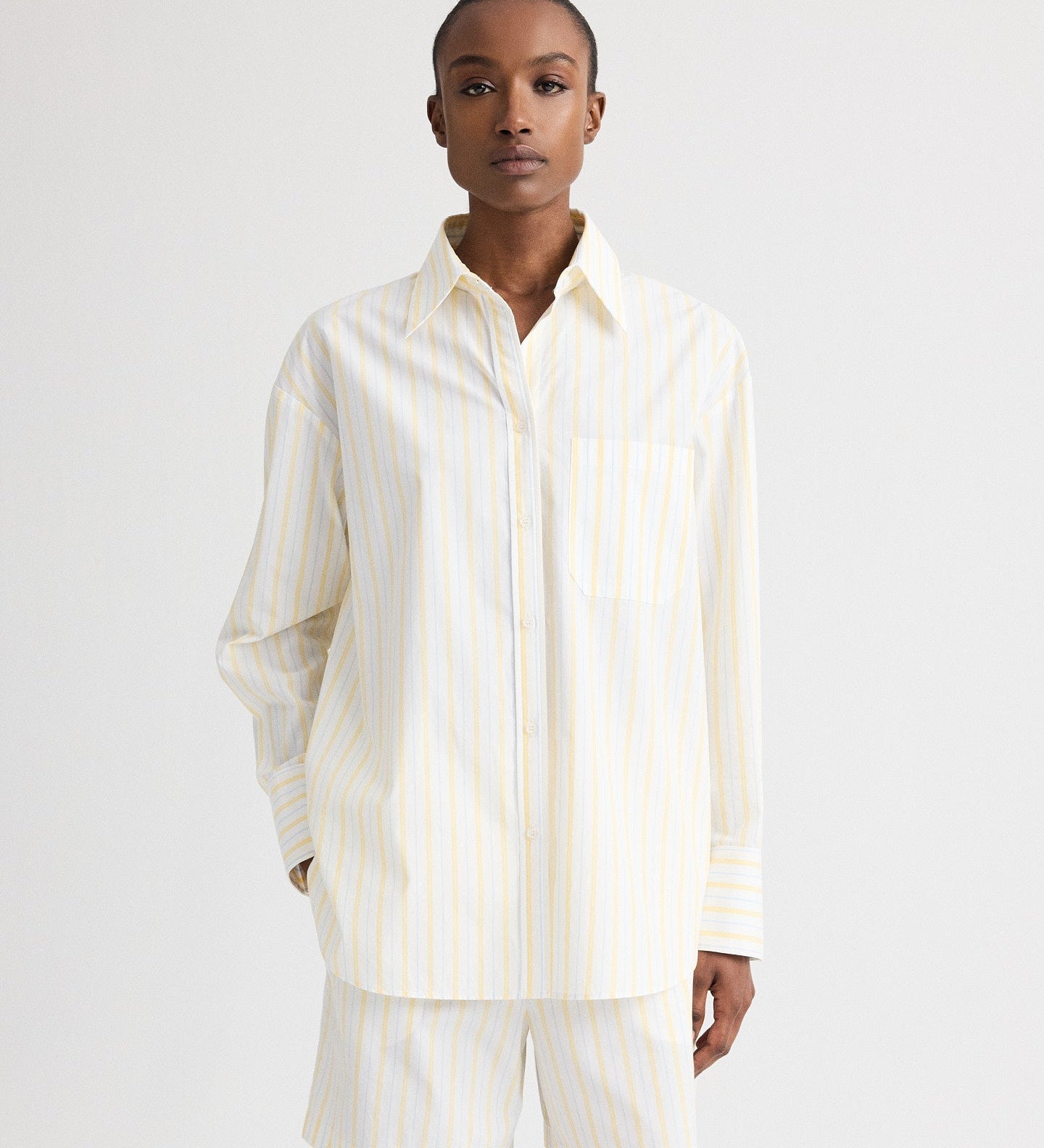 TWP - Big Joe Shirt in Yarn Dyed Cotton Stripe