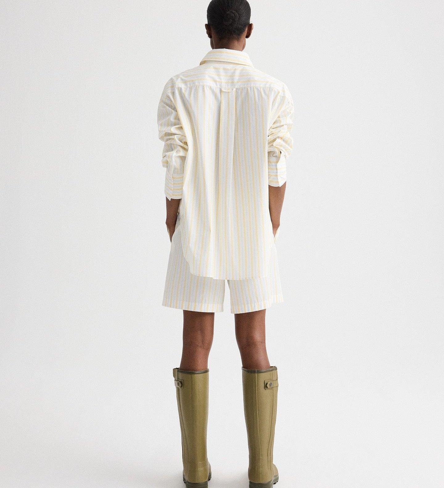 TWP - Big Joe Shirt in Yarn Dyed Cotton Stripe