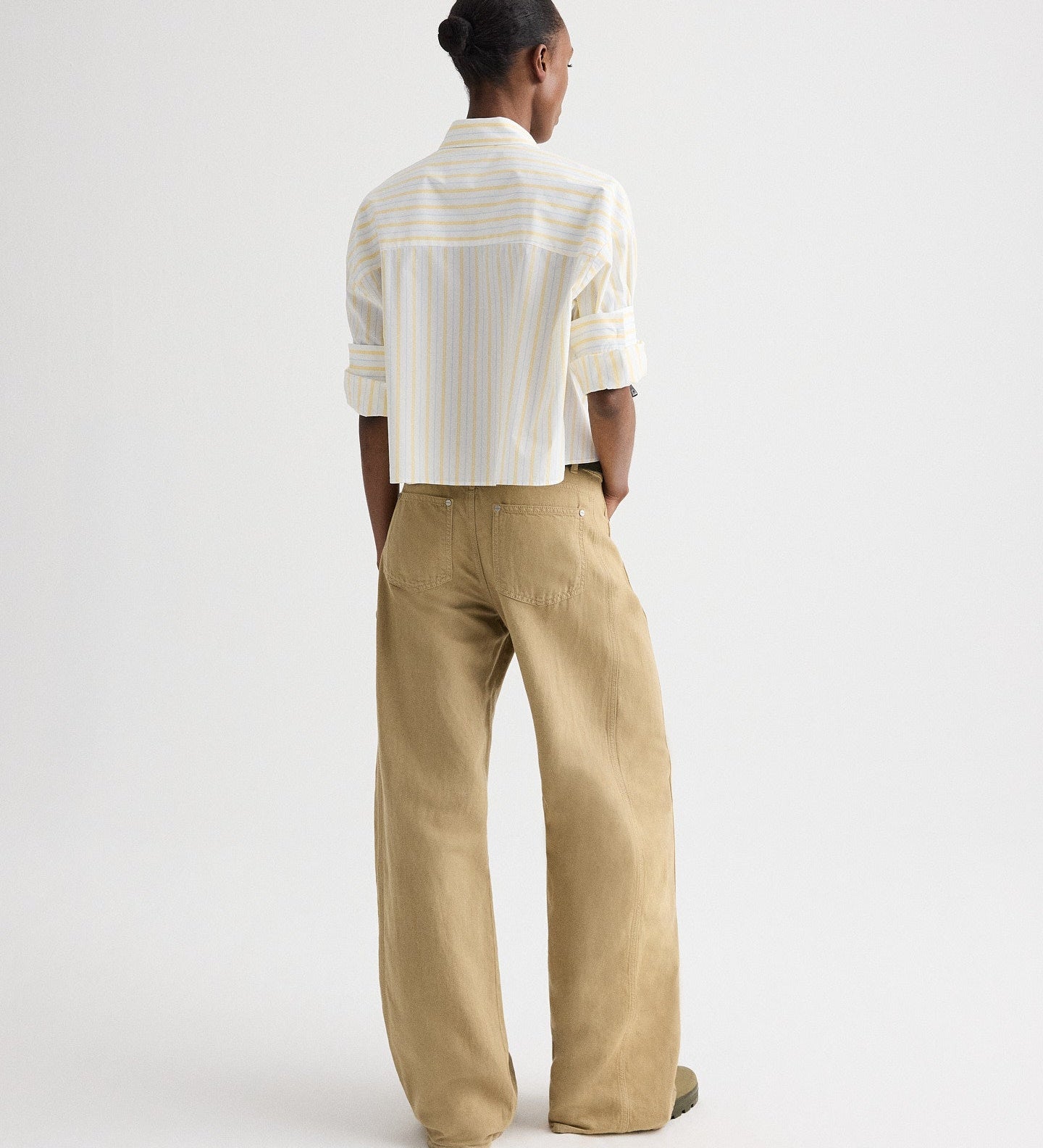 TWP - Next Ex Shirt in Yarn Dyed Cotton Stripe