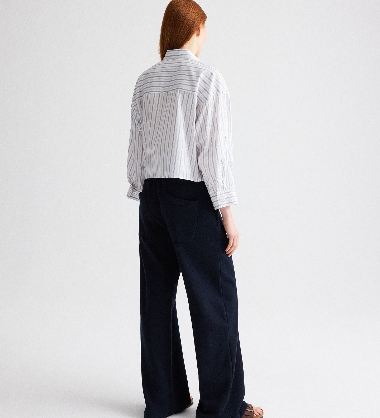 TWP - Next Ex Shirt in Mini Awning Stripe