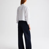 TWP - Next Ex Shirt in Mini Awning Stripe