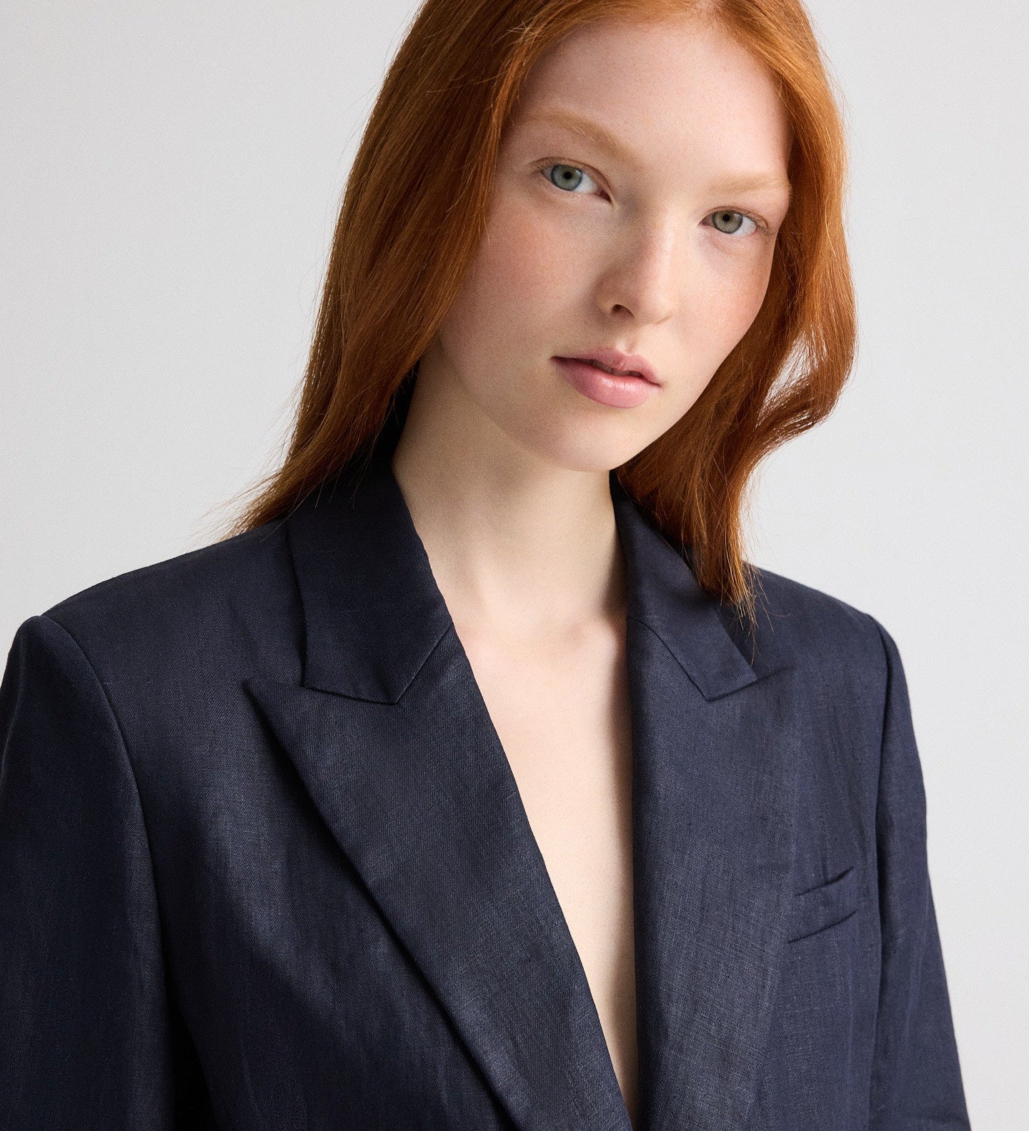 TWP - Boy Blazer in Chintzed Linen