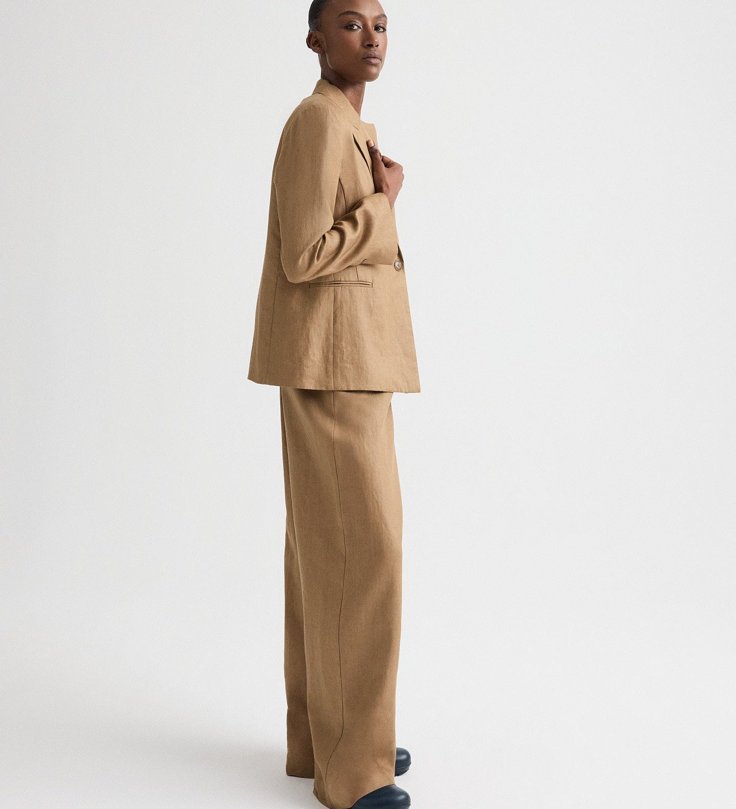 TWP - Boy Blazer in Chintzed Linen