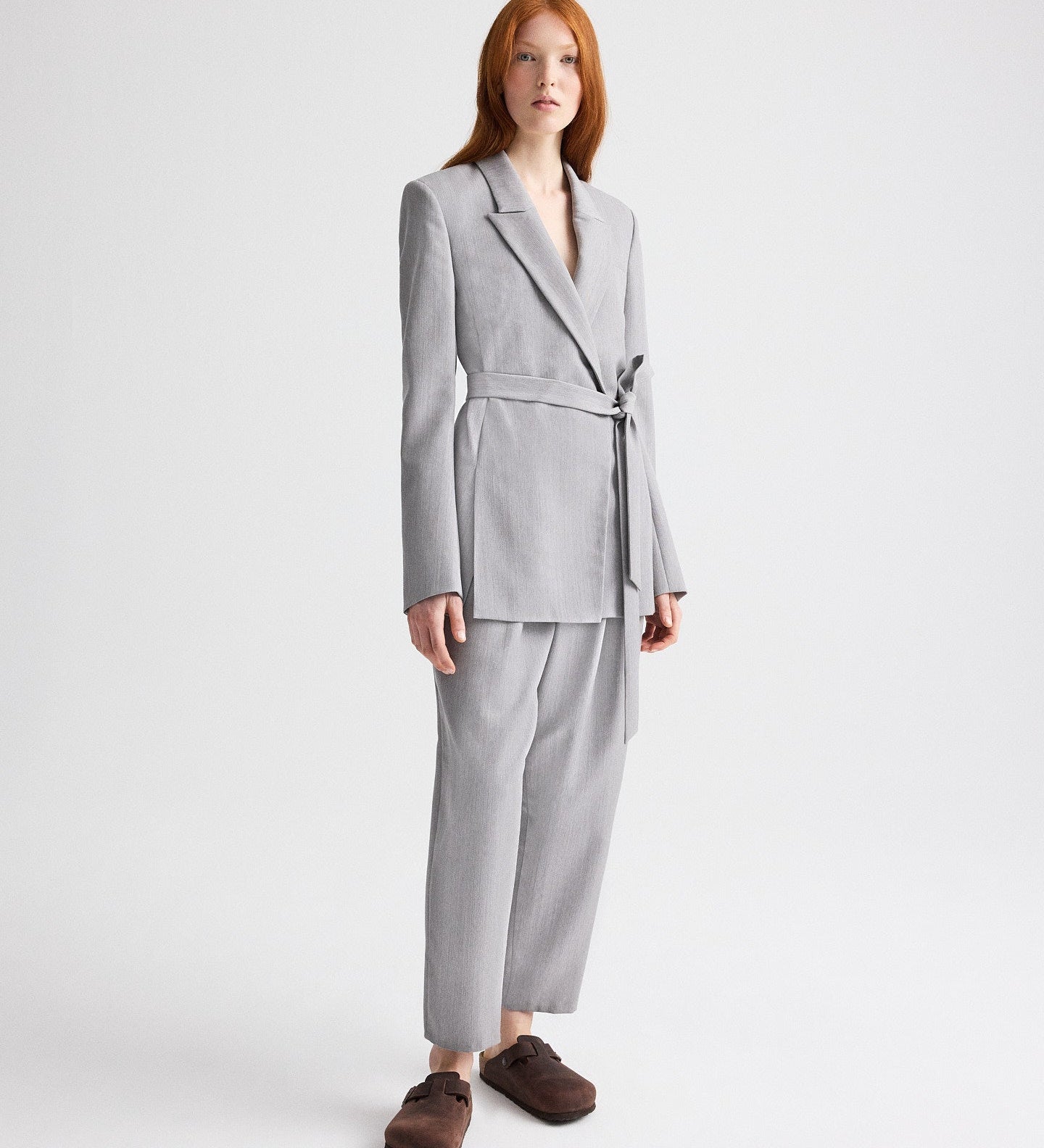 TWP - Fitted Cutaway Blazer in Compact Wool Suiting
