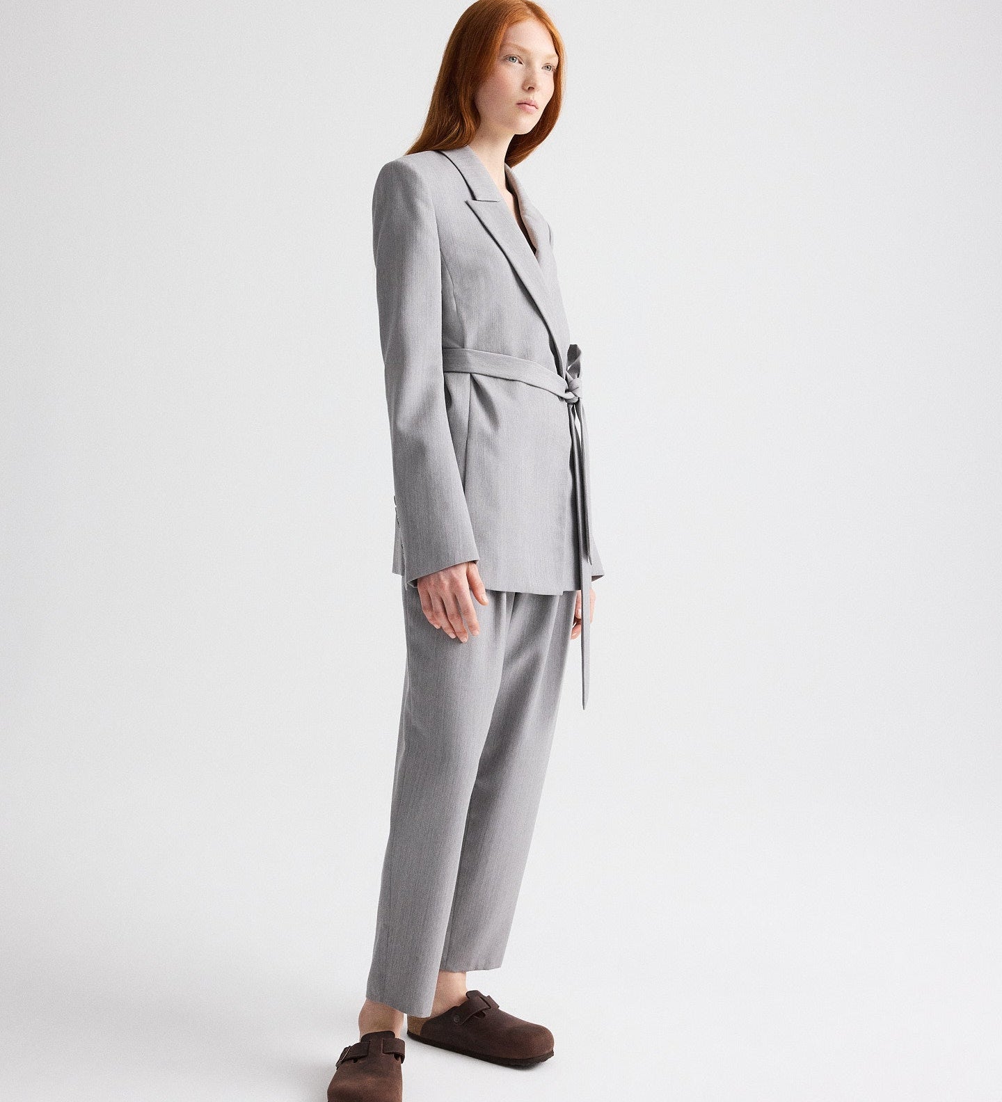 TWP - Fitted Cutaway Blazer in Compact Wool Suiting