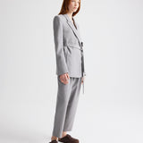 TWP - Fitted Cutaway Blazer in Compact Wool Suiting