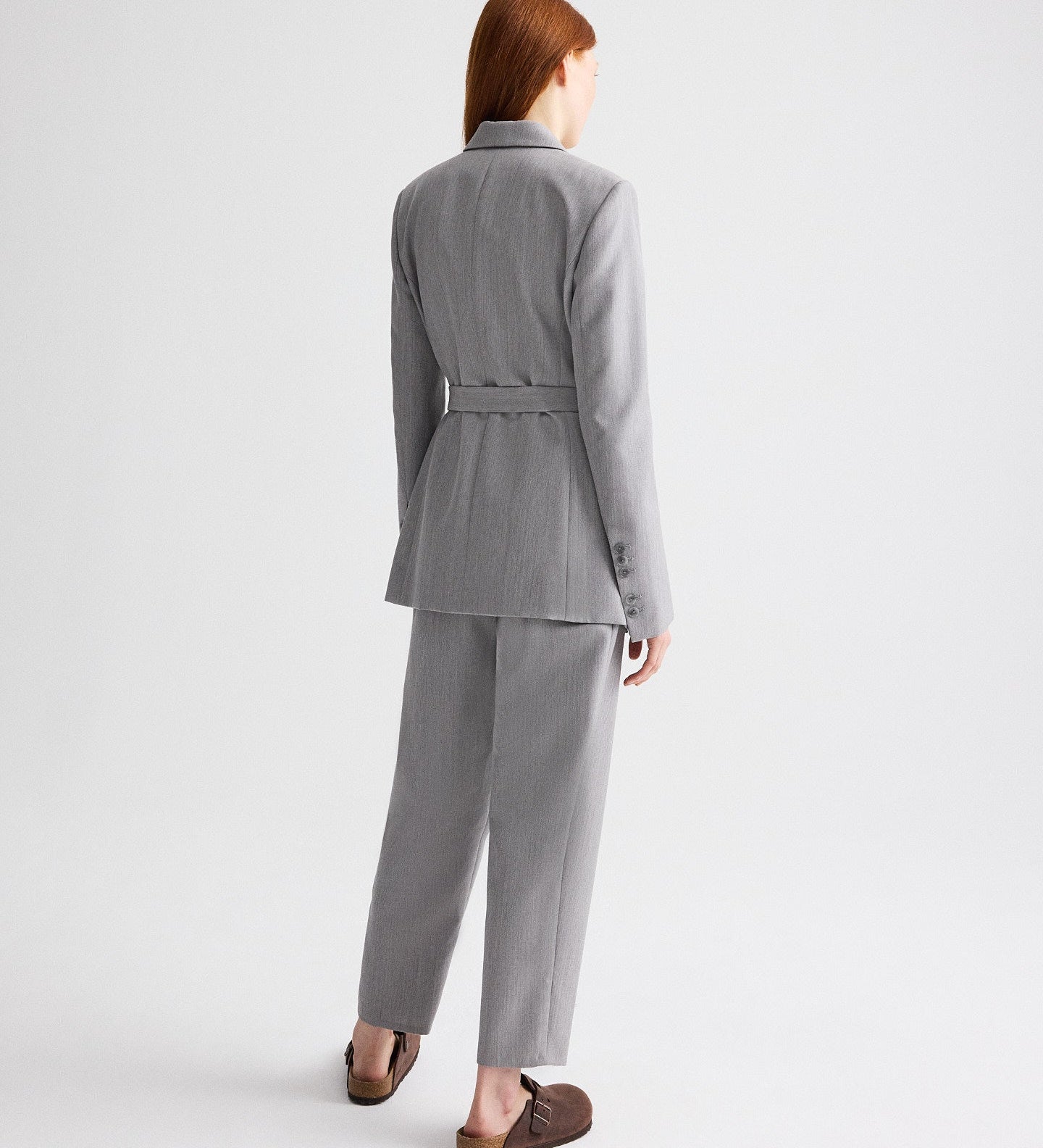 TWP - Fitted Cutaway Blazer in Compact Wool Suiting