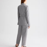 TWP - Fitted Cutaway Blazer in Compact Wool Suiting