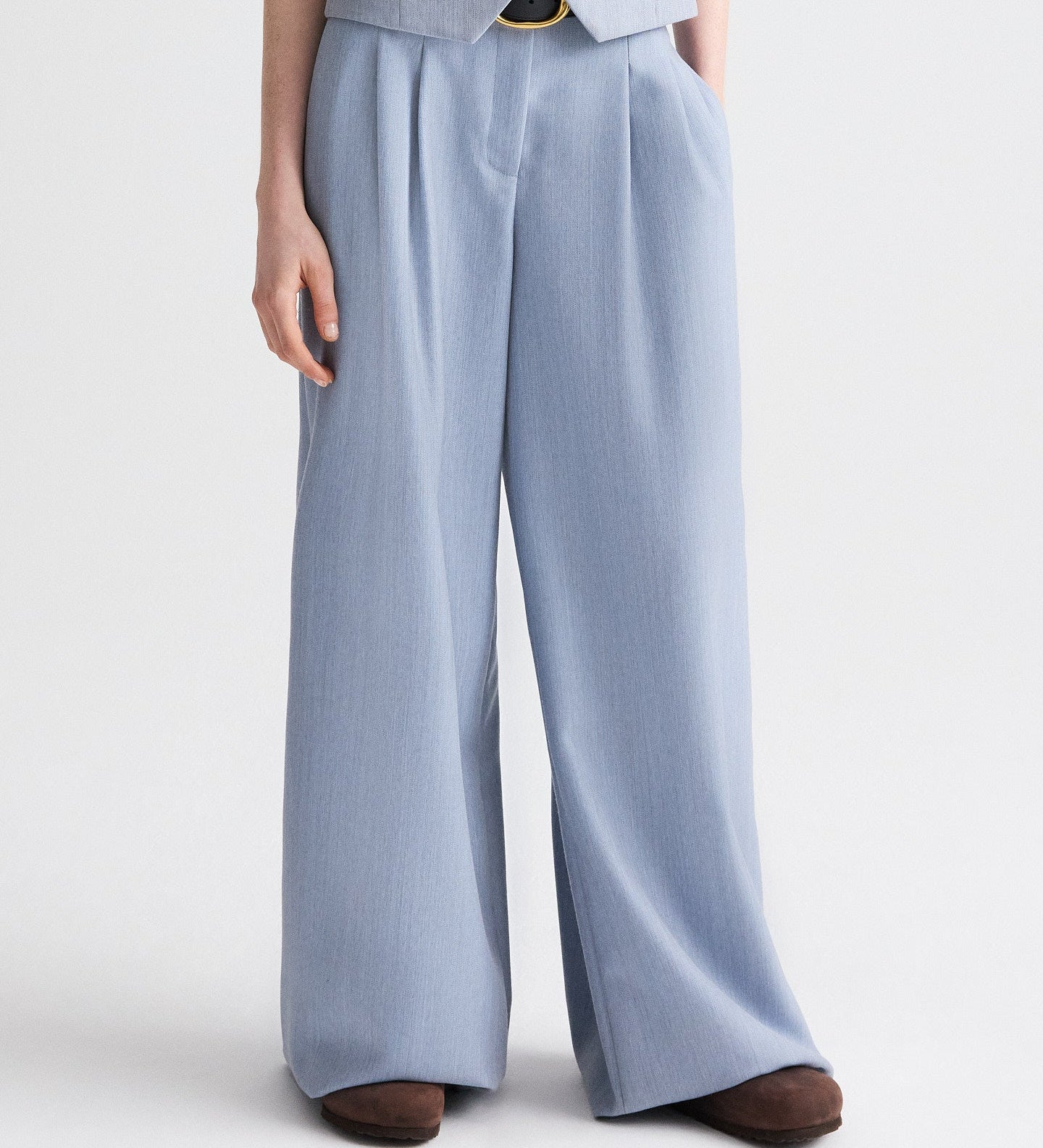 TWP - Avery Pant in Compact Wool Suiting