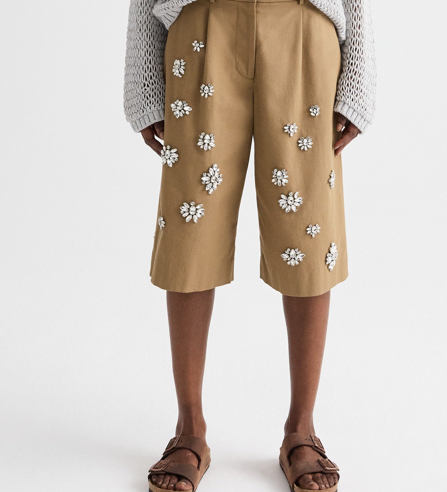 TWP - The City Short with Crystals in Water - Repellent Cotton Canvas