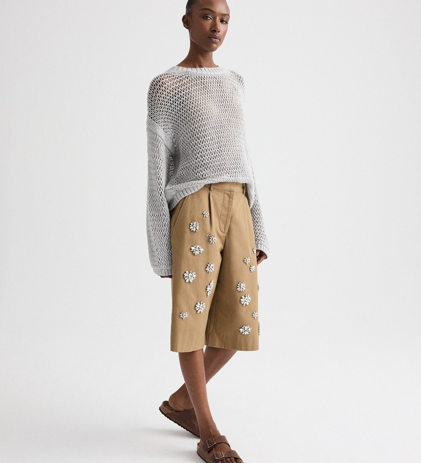 TWP - The City Short with Crystals in Water - Repellent Cotton Canvas