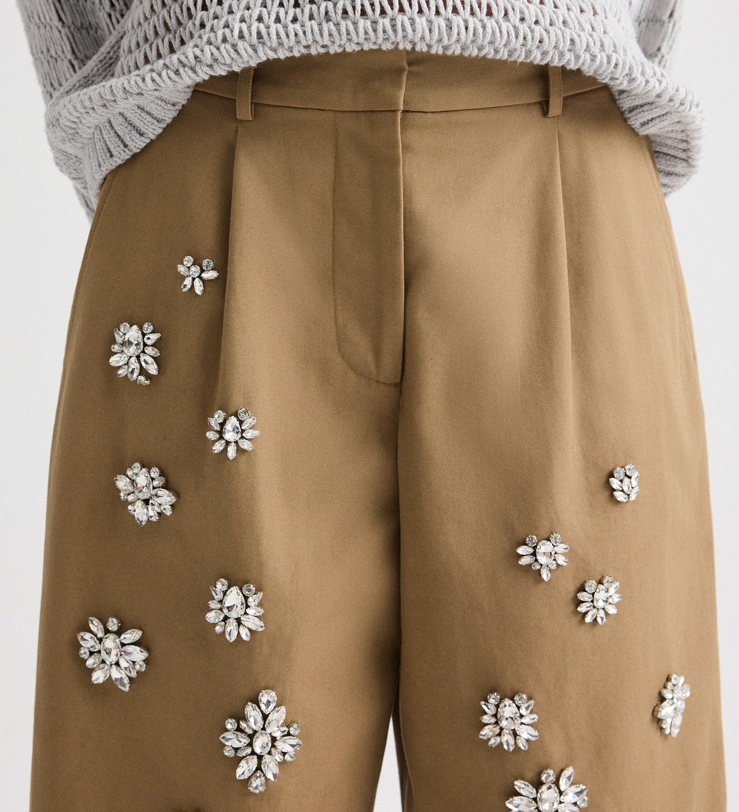 TWP - The City Short with Crystals in Water - Repellent Cotton Canvas
