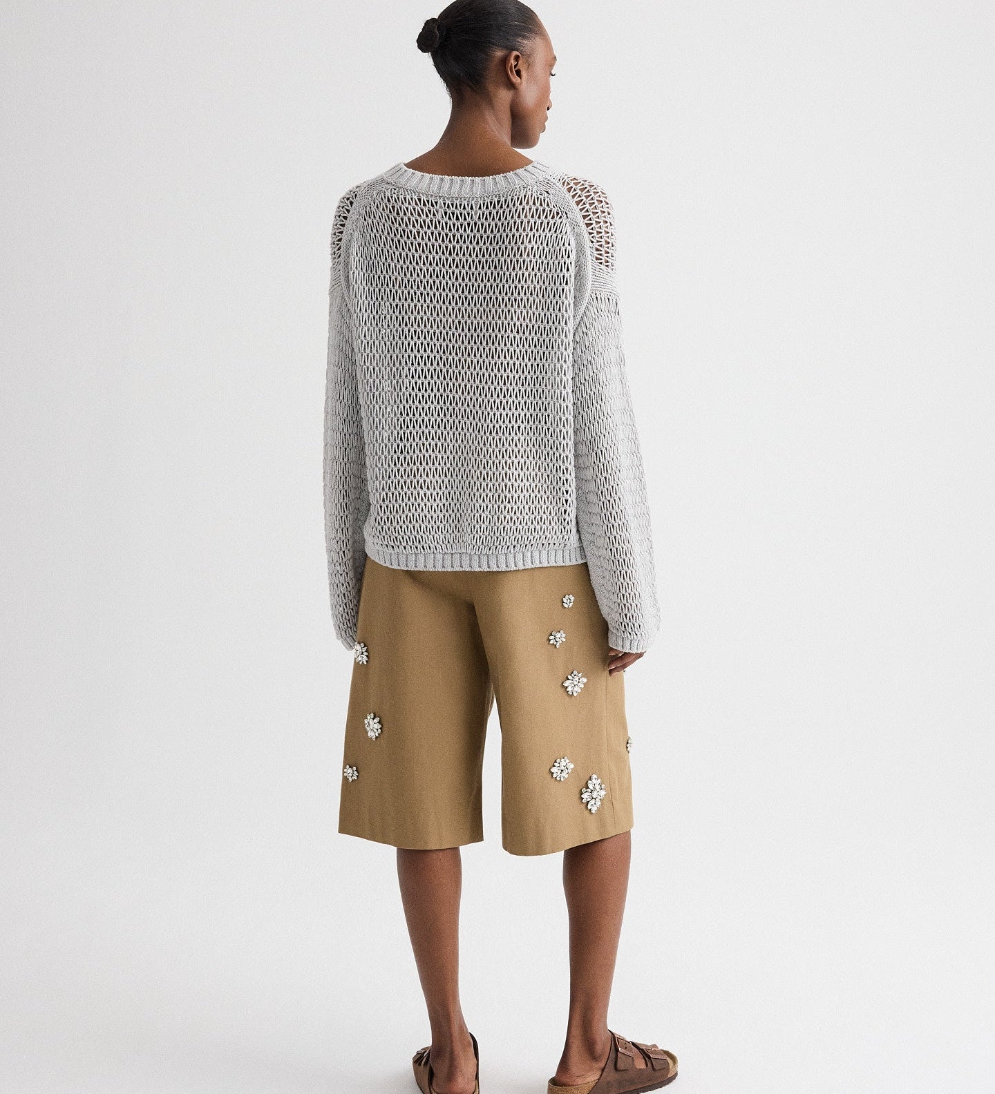 TWP - The City Short with Crystals in Water - Repellent Cotton Canvas