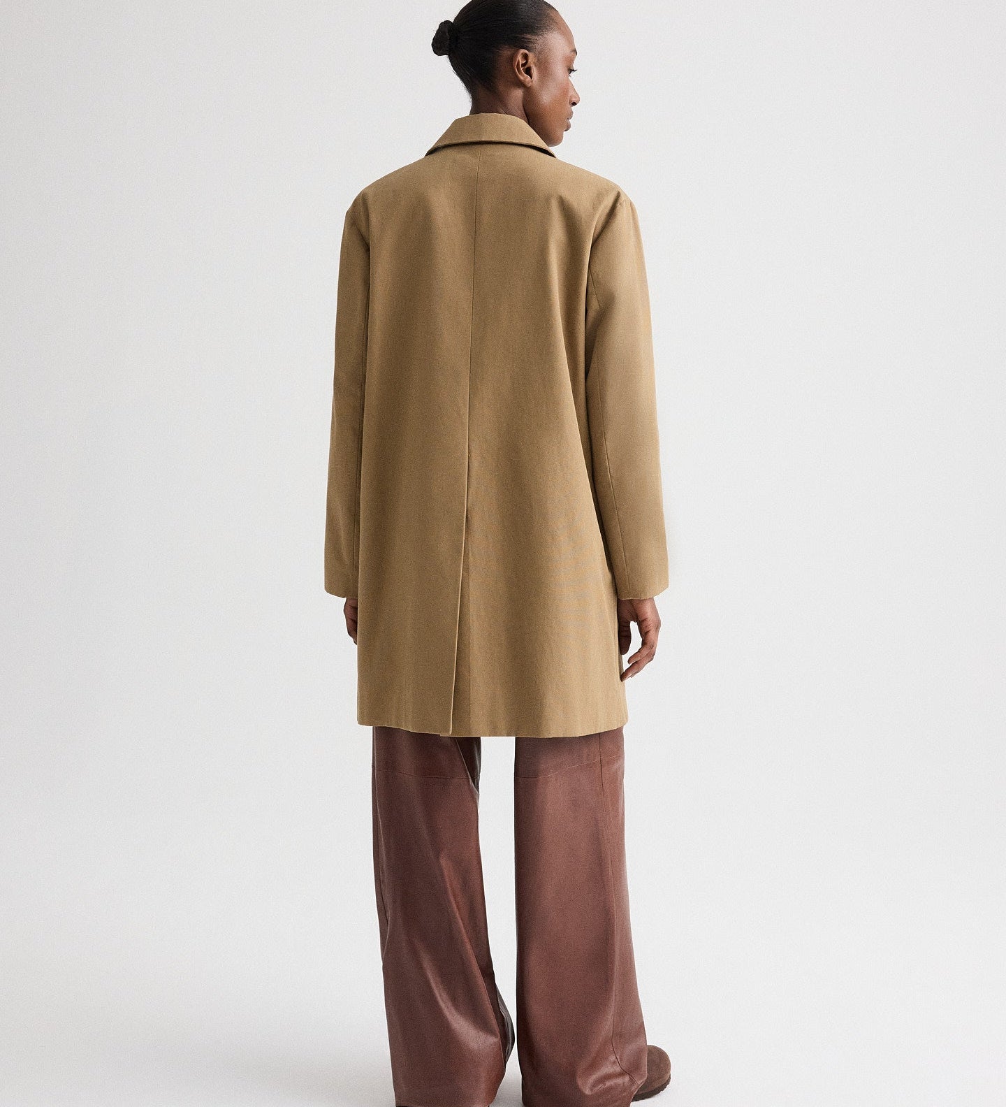 TWP - Edinburgh Coat with Crystals in Water - Repellent Cotton Canvas