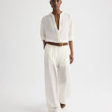 TWP - Carries Trouser in Silk Linen Gauze