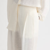 TWP - Carries Trouser in Silk Linen Gauze