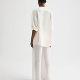 TWP - Late Check Out Shirt in Silk Linen Gauze