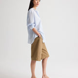 TWP - Late Check Out Top in Drop Needle Double Stripe