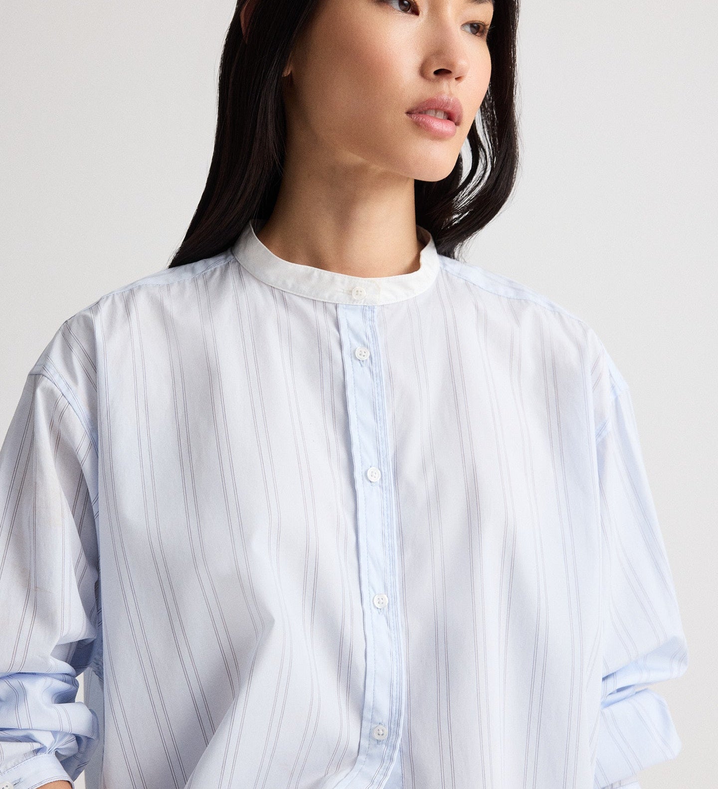 TWP - Late Check Out Top in Drop Needle Double Stripe