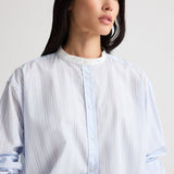 TWP - Late Check Out Top in Drop Needle Double Stripe