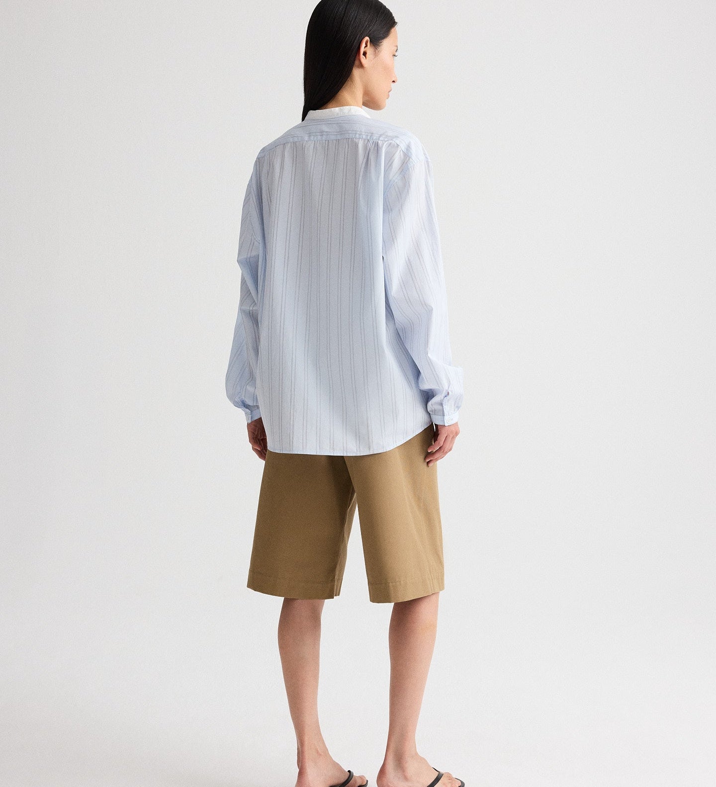 TWP - Late Check Out Top in Drop Needle Double Stripe
