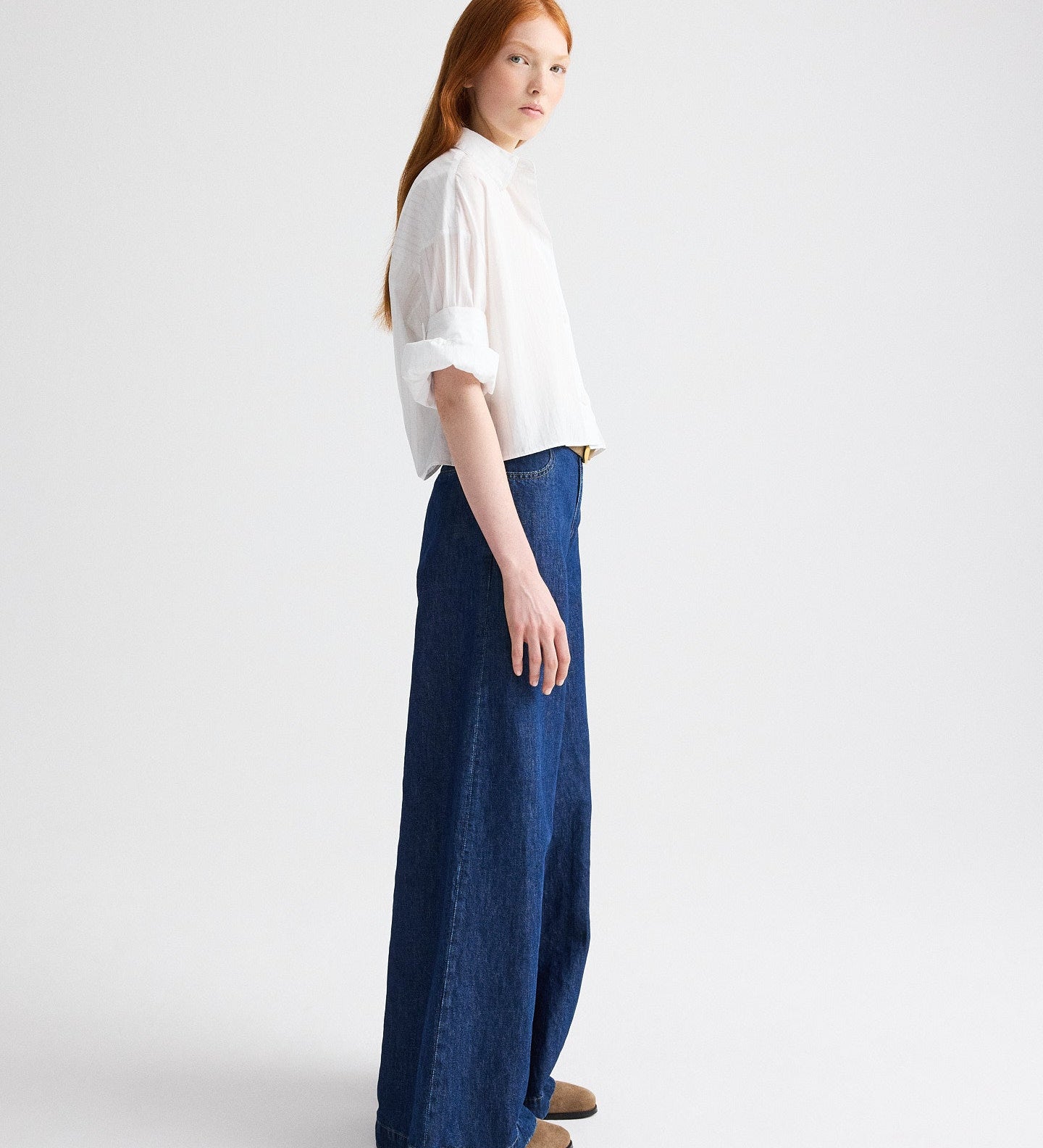 TWP - Next Ex Shirt in Drop Needle Shirting