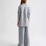 TWP - Dillon Pant in Glossy Mini Stripe