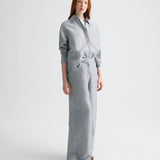 TWP - Big Joe Shirt in Glossy Mini Stripe