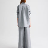 TWP - Big Joe Shirt in Glossy Mini Stripe
