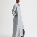 TWP - Jenny's Gown in Glossy Mini Stripe