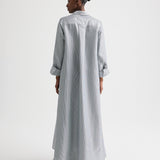 TWP - Jenny's Gown in Glossy Mini Stripe