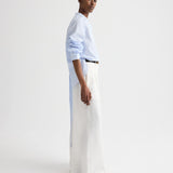 TWP - Tied Down Shirt in Stripe Twill Shirting