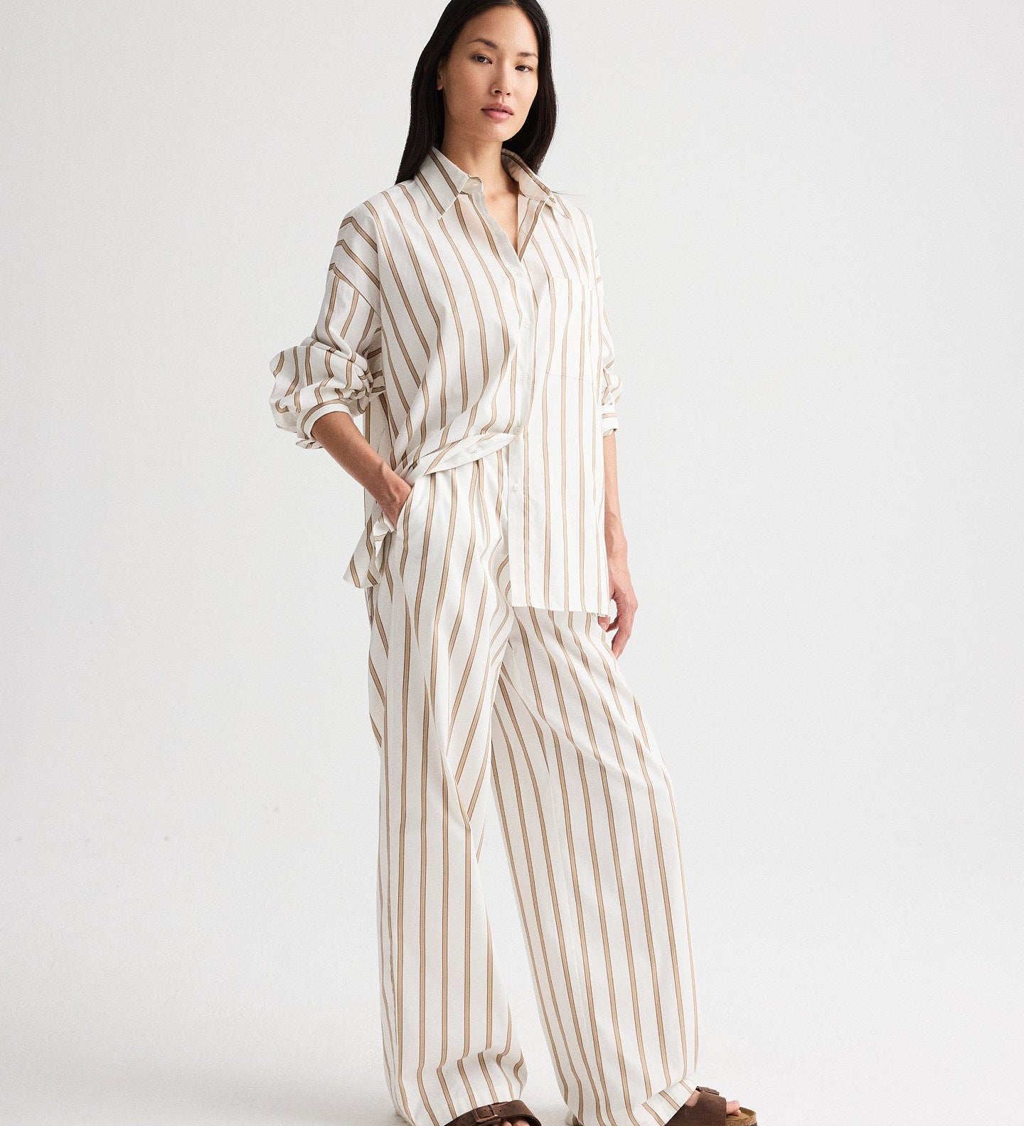 TWP - Hudson St Pant in Yarn Dye Superpop