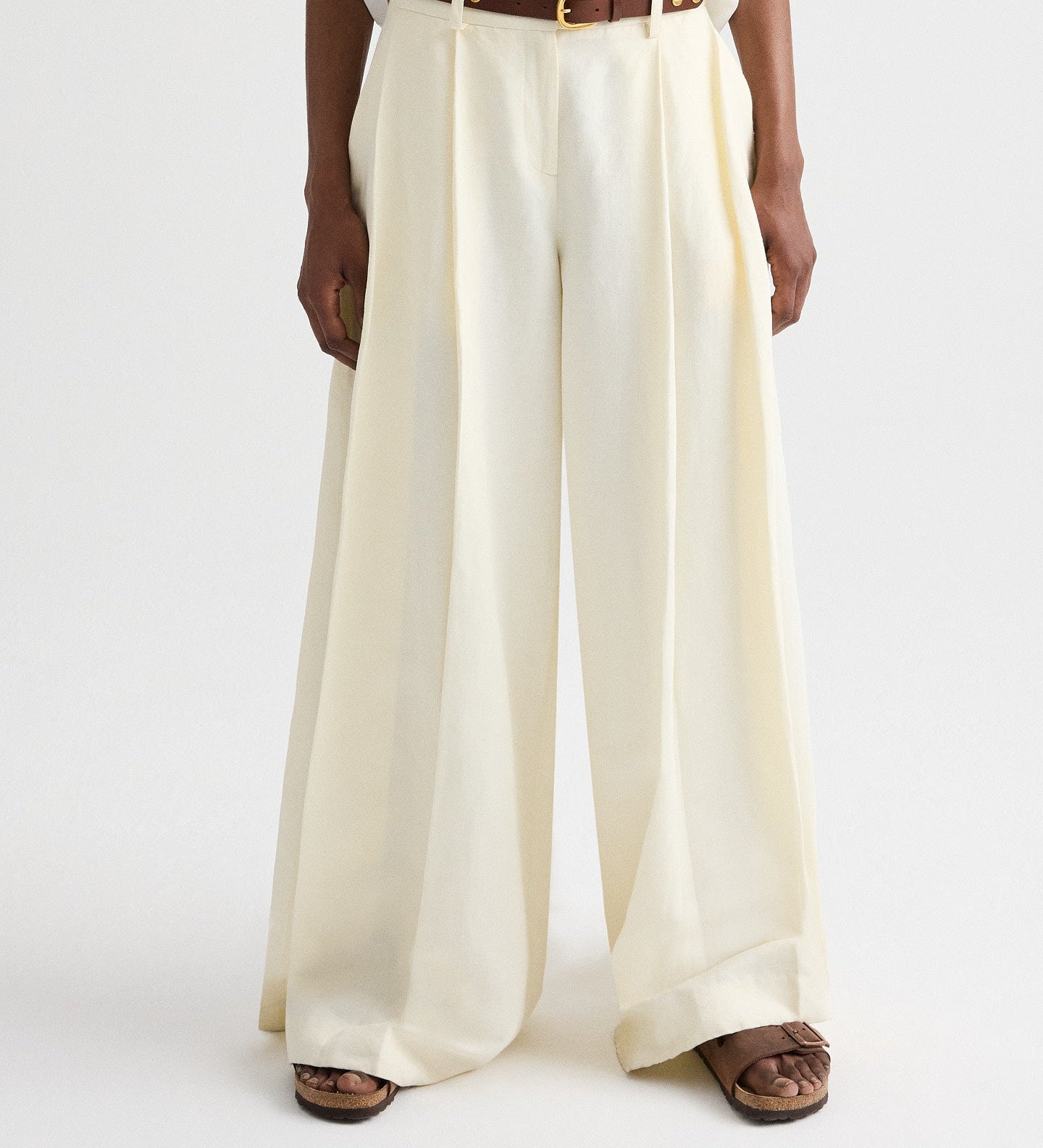 TWP - Crosby St. Pant in Cotton Linen Suiting