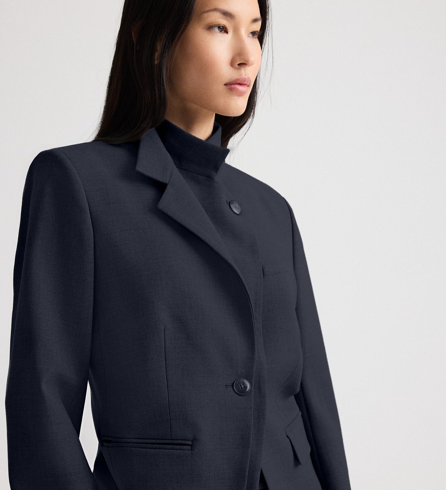 TWP - The Double Take Blazer in Soft Finish Stretch Wool