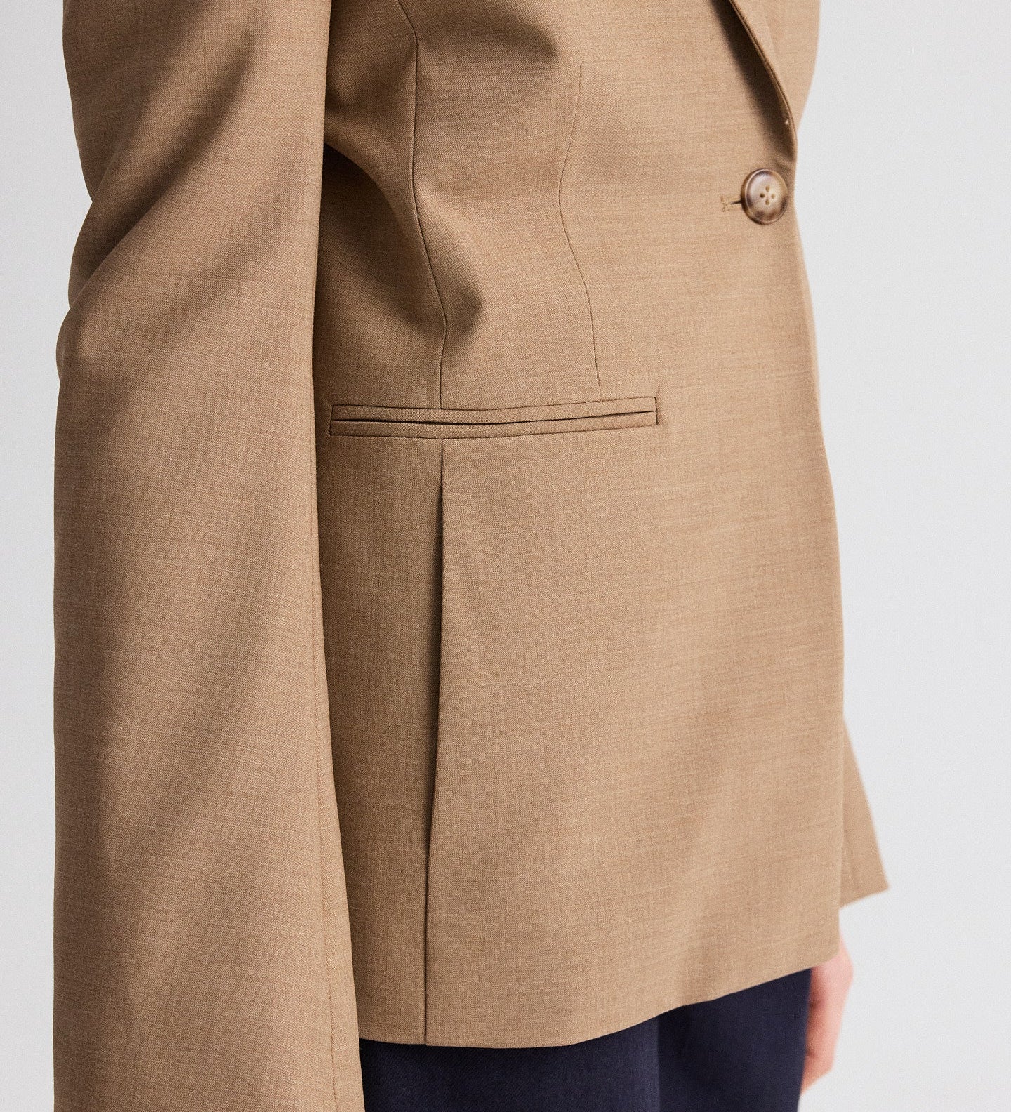 TWP - Her Fit Blazer in Bistretch Ultrafine Tabby
