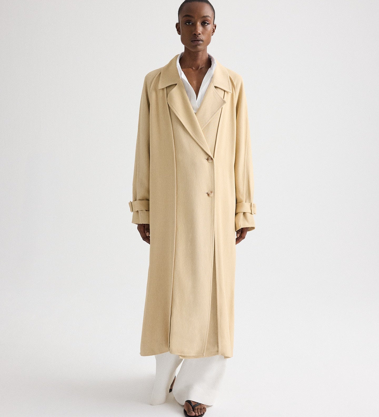 TWP - Unfinished Business Coat in Fluid Gabardine