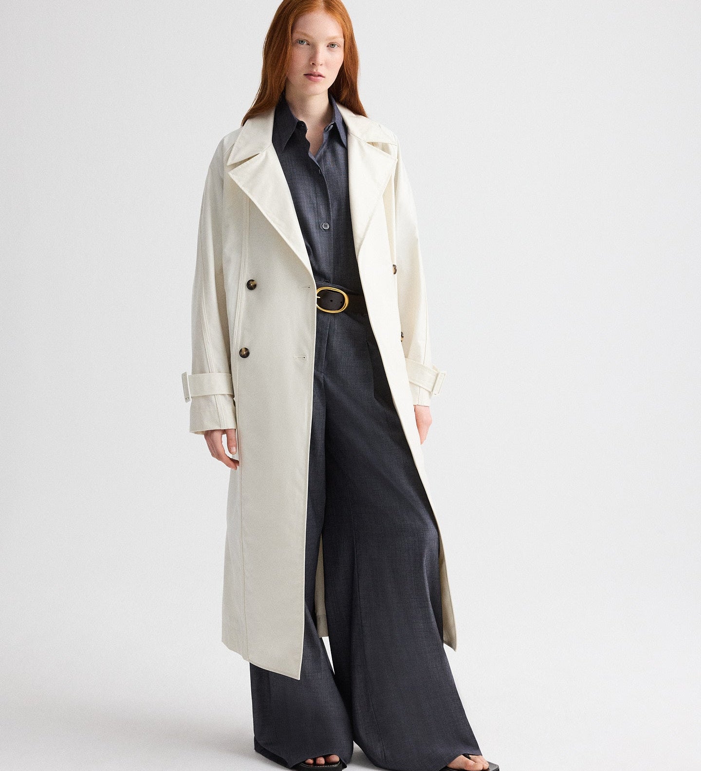 TWP - Unfinished Business Coat in Matte Polyurethane Film