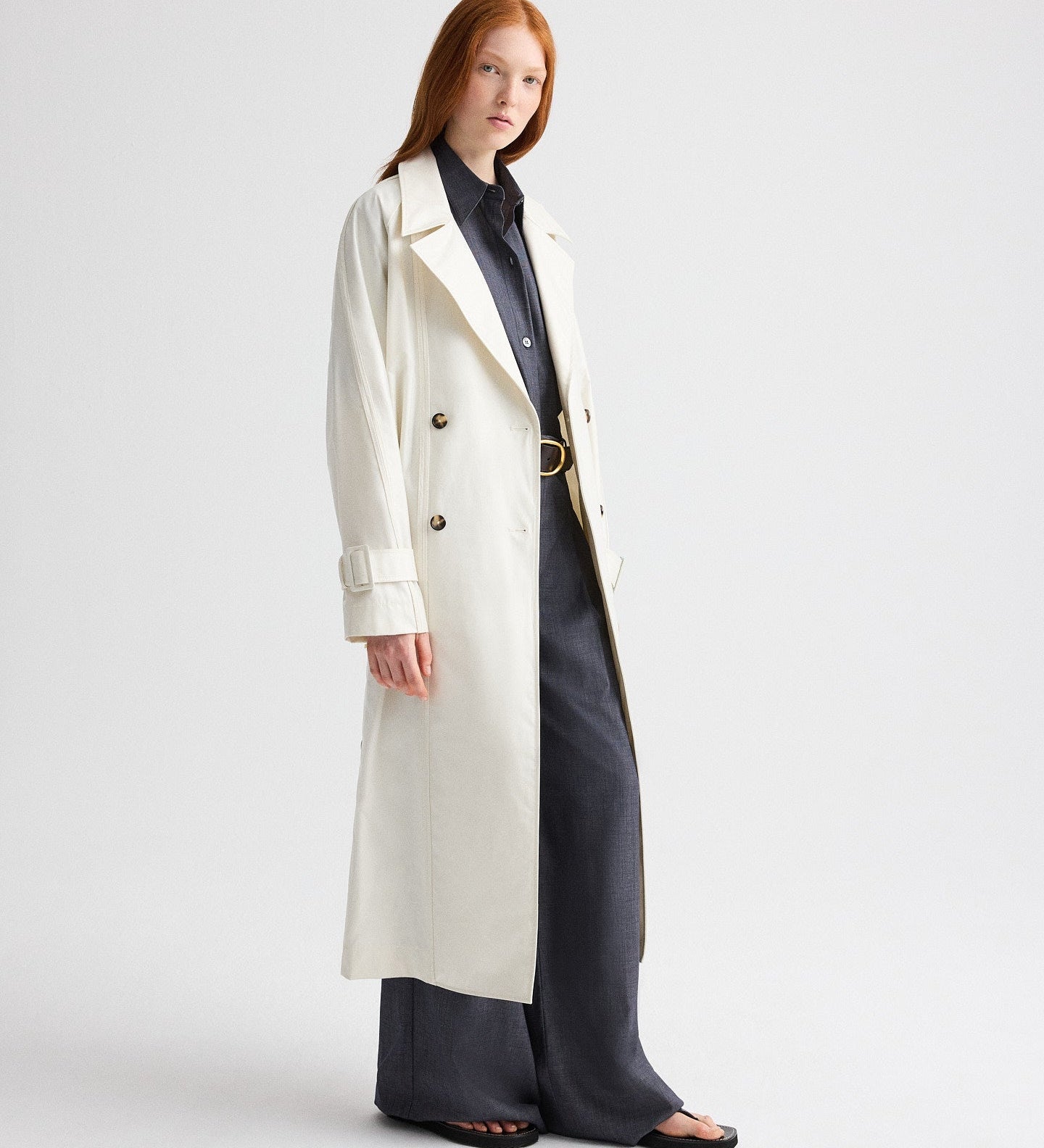 TWP - Unfinished Business Coat in Matte Polyurethane Film