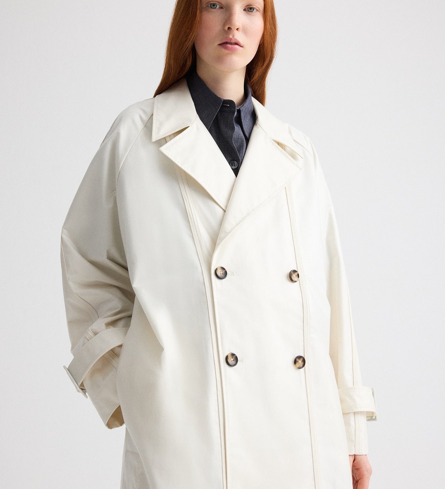 TWP - Unfinished Business Coat in Matte Polyurethane Film